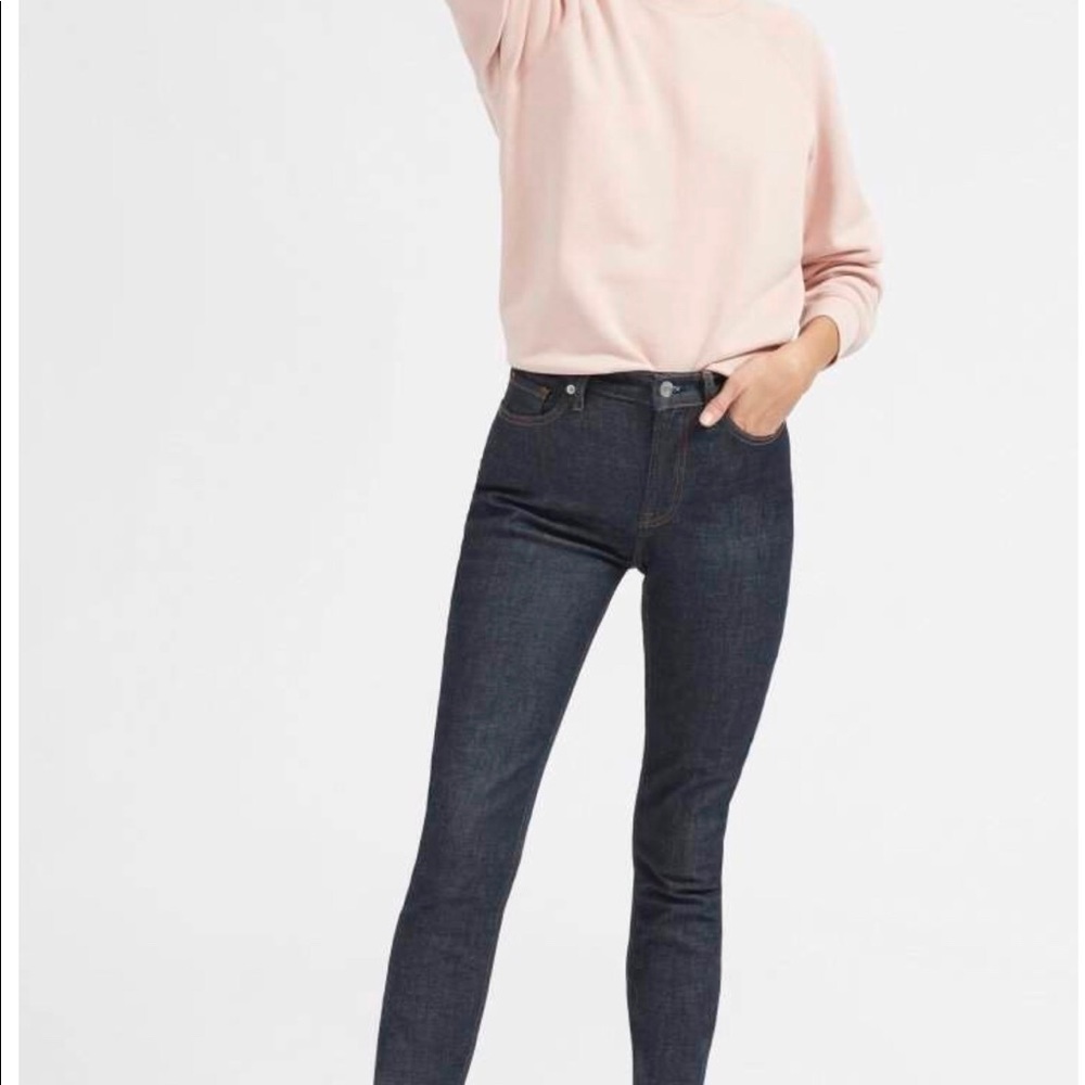Everlane high-rise skinny jeans